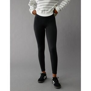 American Eagle Womens XL The Everything Legging Black High Waisted Pocket Active